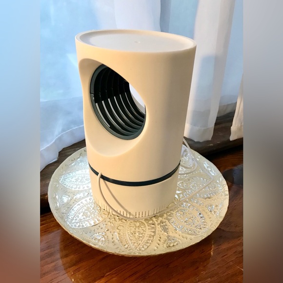 USB Mini Electric Bug Trapper Zapper Light & Fan Mobile Insect Trap Remove base - Picture 7 of 13